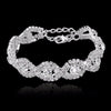 Women Gold Silver Charm Bracelets Bangles luxury Wedding Jewelry