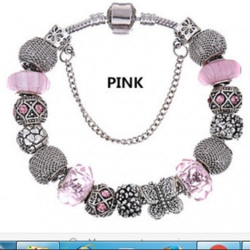 European Charm Beads Fit Pandora Bracelets