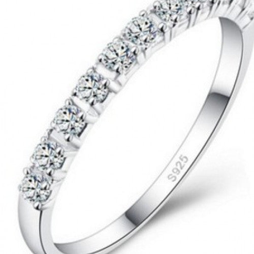 Topaze Mystique Purple Red Girls Simulated Diamond Ring