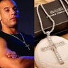 Fast And The Furious Dominic Toretto Vin Rhinestone Jewelry Silver Pendant Necklaces