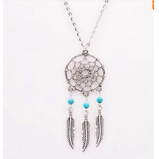 Dream Catcher Leather Necklace Gift